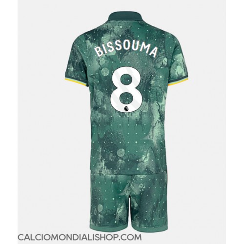 Maglie da calcio Tottenham Hotspur Yves Bissouma #8 Terza Maglia Bambino 2024-25 Manica Corta (+ Pantaloni corti)